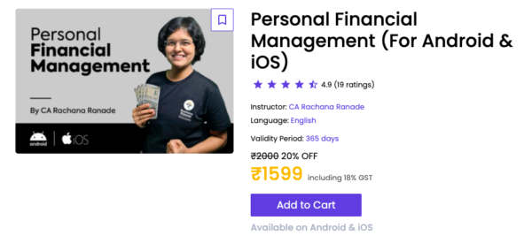 Personal Financial Management By CA Rachana Ranade Course-Premium - Image 6