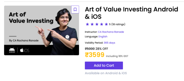 Art of Value Investing By CA Rachana Ranade Course 2021-Premium - Image 5