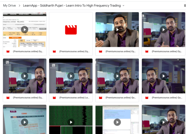 Siddharth Pujari - Learn Intro To High Frequency Trading-Premium - Image 2