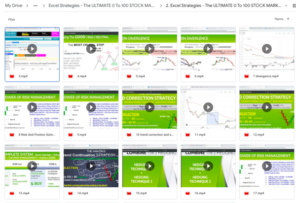 Excel Strategies - The ULTIMATE 0 To 100 STOCK MARKET Course-Premium - Image 4