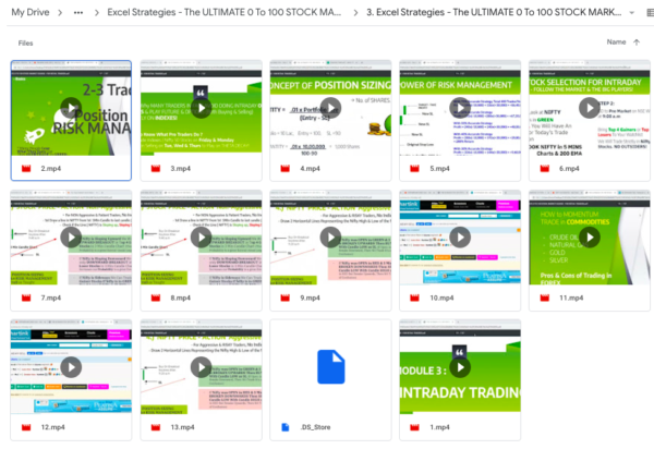 Excel Strategies - The ULTIMATE 0 To 100 STOCK MARKET Course-Premium - Image 5