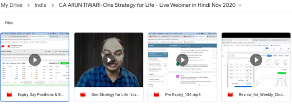 CA ARUN TIWARI-One Strategy for Life - Live Webinar COURSE-Premium - Image 4