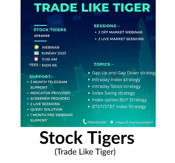 Stock Tigers – Trade Like Tiger premium course