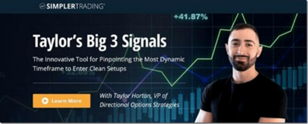 Simpler Trading – Taylor’s Big 3 Signals ELITE