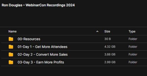 Ron Douglas – WebinarCon Recordings 2024 - Image 2