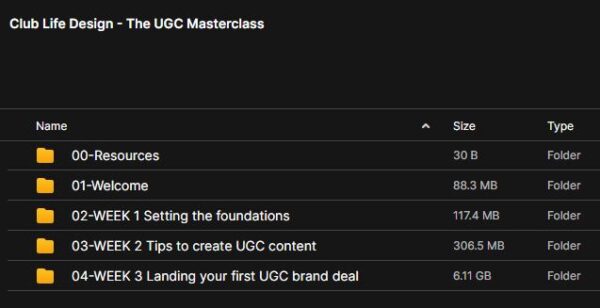 Club Life Design – The UGC Masterclass - Image 2