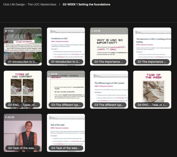 Club Life Design – The UGC Masterclass - Image 3