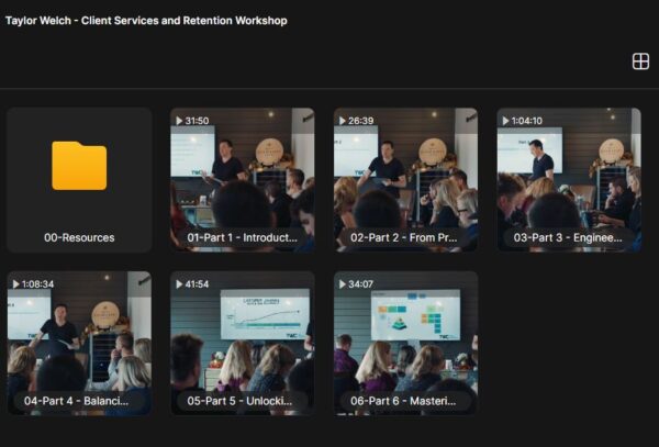 Taylor Welch – Client Services and Retention Workshop - Image 2