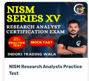 Stock Batao INDORI TRADING WALA NISM Research Analysts Practice Test