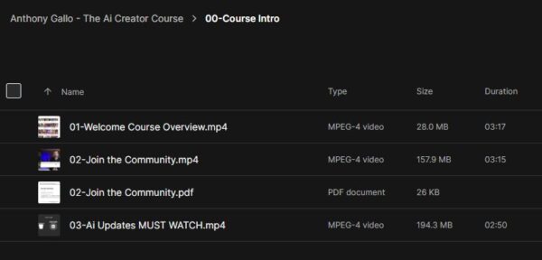 Anthony Gallo – The Ai Creator Course - Image 3