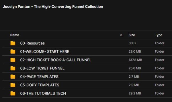 Jocelyn Panton – The High-Converting Funnel Collection - Image 2
