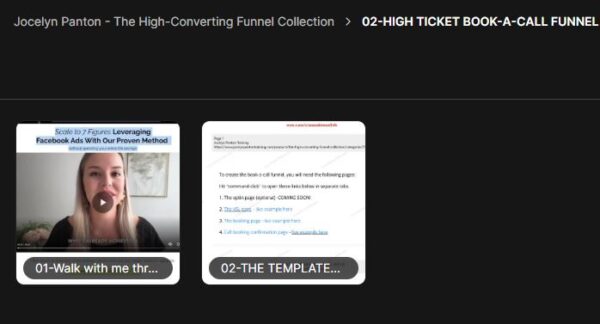 Jocelyn Panton – The High-Converting Funnel Collection - Image 3