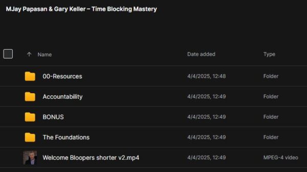 MJay Papasan & Gary Keller – Time Blocking Mastery - Image 2