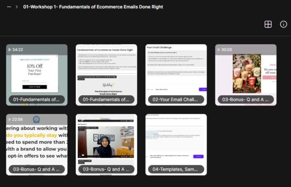 Samar Owais – eCommerce Email Bootcamp - Image 3