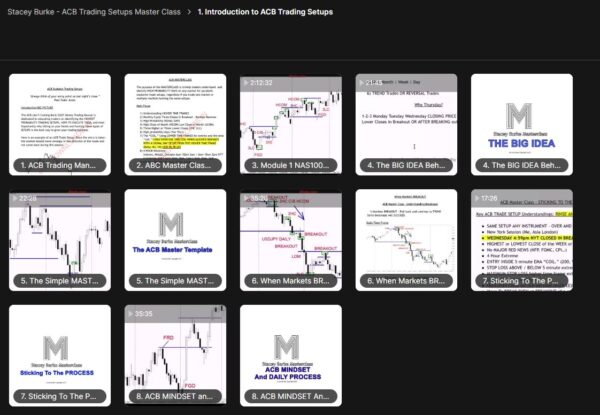 Stacey Burke – ACB Trading Setups Master Class - Image 3