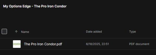 Stock Options Strategy - The Pro Iron Condor - Image 2
