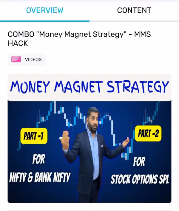 Trade with Tarun Course – Combo Money Magnet Strategy – MMS Hack