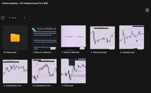 Vulture Academy – Full Trading Course ICT & SMC - Image 2