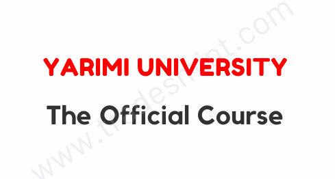 Yarimi University - The Official Course 1 Yarimi University - The Official Course