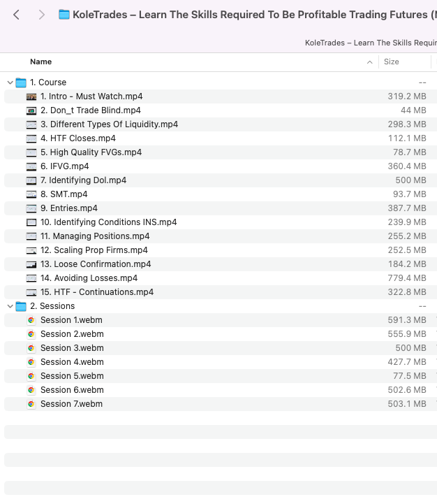 KoleTrades – Nexus Course 2 KoleTrades – Nexus Course - Image 2