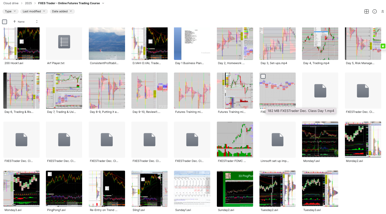FXES Trader – Online Futures Trading Course 2 Screenshot 2025 12 21 at 4.48.37 PM