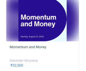 Stocomotive – Momentum and Money by Davinder Khurana 2025