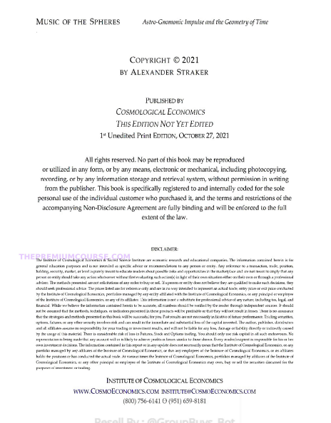 Alexander Straker : Music of the Spheres - Complete ( part 1-4) 3 Alexander Straker : Music of the Spheres - Complete ( part 1-4) - Image 3