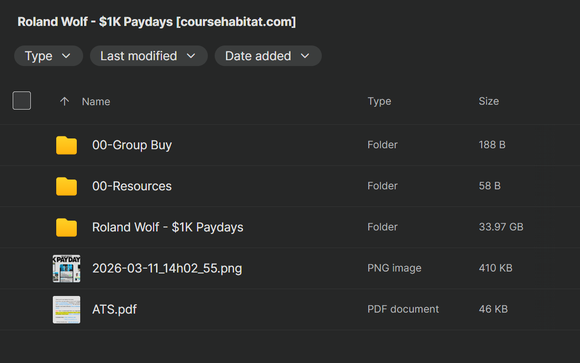 Roland Wolf – $1K Paydays 2 Roland Wolf – $1K Paydays - Image 2