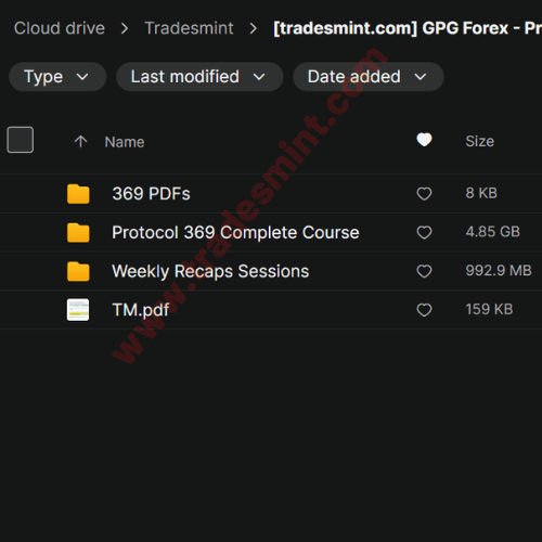 GPG Forex - Protocol 3 6 9 Course 2 GPG Forex - Protocol 3 6 9 Course - Image 2