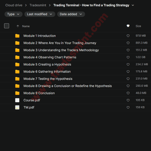 Trading Terminal - How to Find a Trading Strategy 2 Trading Terminal - How to Find a Trading Strategy - Image 2