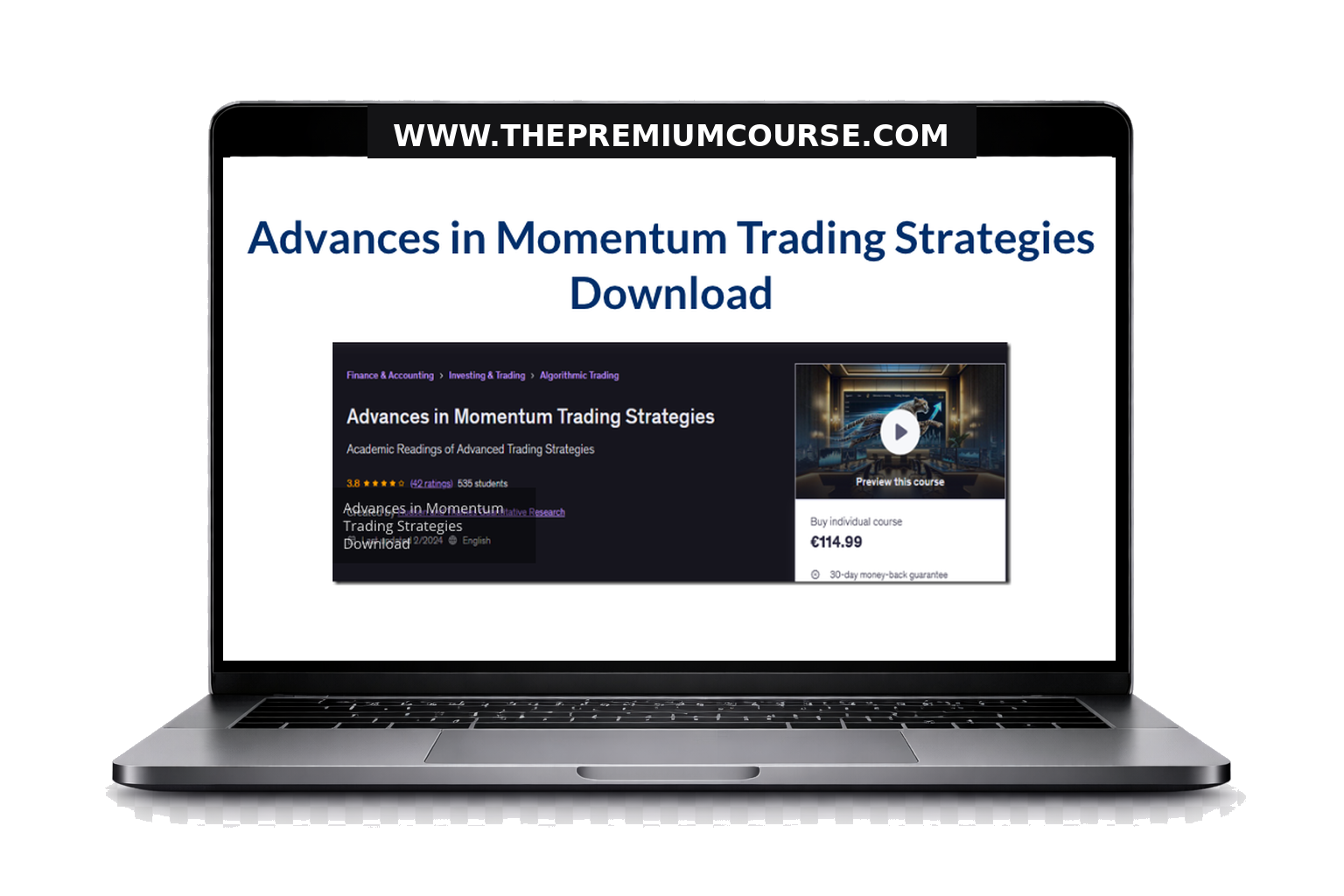 Advances in Momentum Trading Strategies 1 Advances in Momentum Trading Strategies