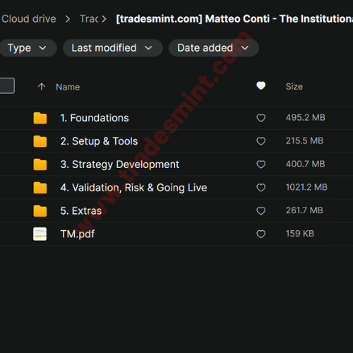 Matteo Conti - The Institutional Protocol 2 Matteo Conti - The Institutional Protocol - Image 2