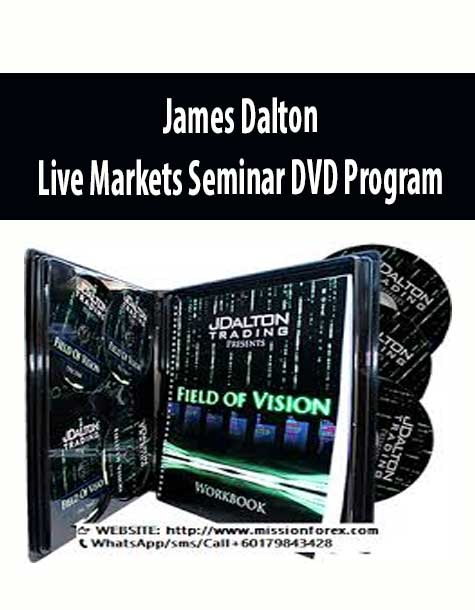 James Dalton – Live Markets Seminar DVD Program | Available Now !