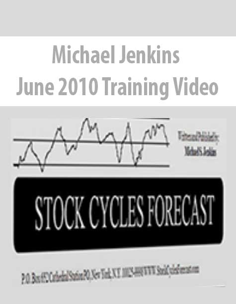 Michael Jenkins – June 2010 Training Video | Available Now !