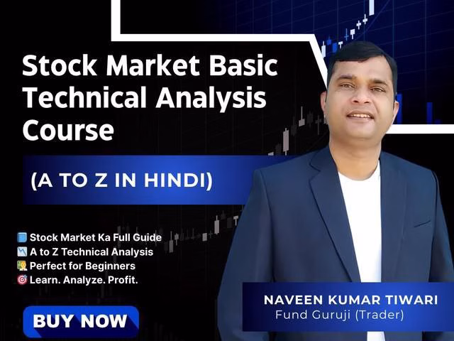 Fund Guruji Course Stock Market Basic Technical Analysis Courses A to Z Cover in Hindi