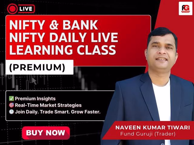 Fund Guruji Course Nifty & Bank Nifty Daily Live Learning Class