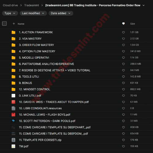 BB Trading Institute - Percorso Formativo Order flow - Image 2