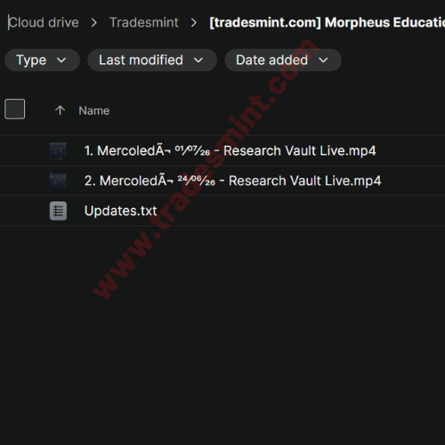 Morpheus Education - Research Vault 2026 ( July - December ) - Image 2